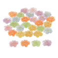 thumbnail image 4 of 30 piezas flor Sakura parte posterior plana decoración tarjeta para accesorios decoraciones dibujos animados abalorios arte artesanía Soledad Cabujones de Resina con Espalda Plana, 4 of 10