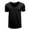Black, variant on Big and Tall Shirts for Men Pocket T Shirt Border Clothing Europe And The United States Foreign Trade Men's V Neck Solid Color Large Size Casual Short Sleeved T Shirt Neck Top for Men Pocket M