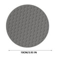 thumbnail image 3 of JoyMoreHome Silicone Coasters for Drinks Coaster Set of 5 pcs Coasters for Coffee Table for Home Decor for Kinds of Cups Cute Tabletop Protection Suitable Gift for Friend Rubber Drink Coaster Set, 3 of 5