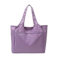 thumbnail image 1 of Bolso para mujeres Tota de gimnasia plegable con compartimentos grandes bolsas de viaje de viaje Bolsa de gimnasia para viajes deportivos de viaje Violeta, 1 of 8