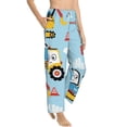 thumbnail image 2 of Daiia Building Truck Women's Sleep Pant with Pockets and Drawstring,Pajama Pants-XX-Large, 2 of 9