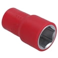 thumbnail image 3 of 21mm 1/2in drive VDE Insulated Shallow Metric Socket 6 Sided Single Hex 1000 V, 3 of 6