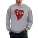 thumbnail image 2 of Ceisia Men Casual Fashion Print Round Neck Pullover Long Sleeve Sweatshirt Gift, 2 of 6