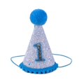thumbnail image 3 of Sombrero de cumpleaños de mascota de dibujos animados, toalla de saliva de cumpleaños de mascota, toalla triangular para perro, bufanda para mascota, 3 of 5