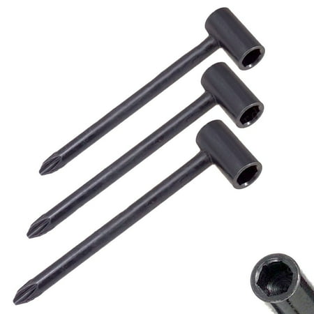 

3 PCS Hex Acoustic Guitar Truss Rod Adjusting Wrench Spanner 6.35mm 7mm 8mm