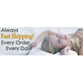 thumbnail image 4 of Contour Pillow included with Full / Double 4 Inch Soft Sleeper 5.5 Visco Elastic Memory Foam Mattress Topper USA Made, 4 of 4