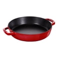thumbnail image 1 of STAUB Poêles 34 cm Poêle en Fonte à Double Poignée, Cerisier, 1 of 2