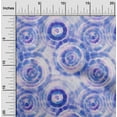 thumbnail image 2 of oneOone Velvet Medium Blue Fabric Tie Dye Fabric For Sewing Printed Craft Fabric By The Yard 58 Inch Wide, 2 of 7