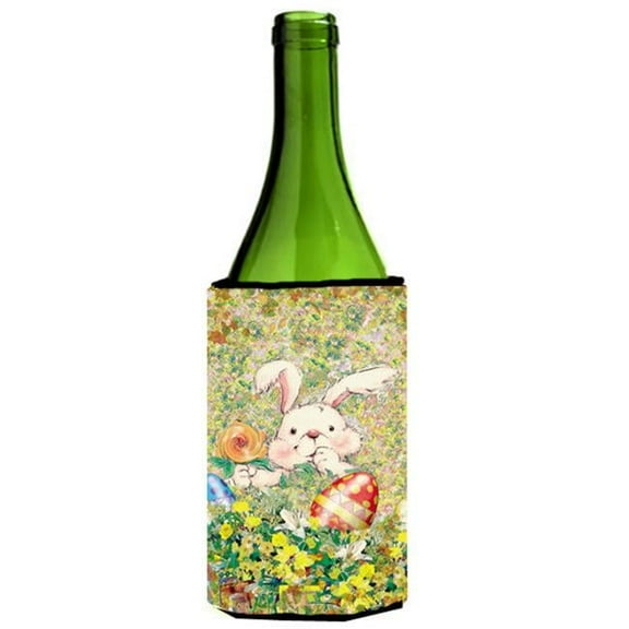 Easter Bunny & Eggs Wine Bottle Can cooler Hugger