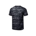 thumbnail image 3 of Men's Sport Loose T-shirt Outdoor Training Gym Running Camouflage Quick-drying Breathable Short-sleeved Top Shirt, 3 of 8