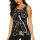 thumbnail image 1 of Balery Wine Seamless Camiseta sin mangas estampada ligera para mujer, tops de entrenamiento sin mangas, camisetas de yoga transpirables de secado rápido.-Medium, 1 of 7
