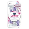 Schick Quattro for Women Sensitive Skin Disposable Razors, 3 Ct