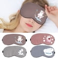 thumbnail image 4 of Coofit 2PCS Eye Mask Creative Cute Adjustable Light Block Eye Cover Sleep Mask, 4 of 9