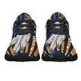 thumbnail image 5 of Native American flag Back The Blue Shoes Sneakers for Women Men Black Size 11.5, 5 of 7