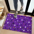 thumbnail image 2 of Purple Halloween Pattern Door Rugs,Washable Non Slip Door Mats Indoor,Decorative Door Mats,Entry Mat Indoor for Entrance,Bedroom,Kitchen,Bathroom,20"x32", 2 of 6