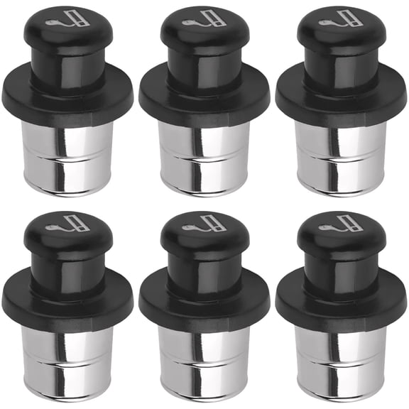 6 Pcs Fake Car Lighter Safe, 1.5 x 0.75 in / 3.8 x 1.9 cm Secret Stash Containers, Hidden Compartment with Metal Inner, Portable Diversion Safe for Car Interior