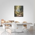 thumbnail image 4 of Zen Wall Art Bathroom Pictures Wall Decor Zen Paintings Canvas Pebble Stone Spa Artwork Grey Blush Modern Home Decorations for Meditation Spiritual Yoga Bedroom Living Room 16"x20", 4 of 7