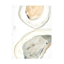 June Erica Vess 'Ocean Oysters I' Canvas Art