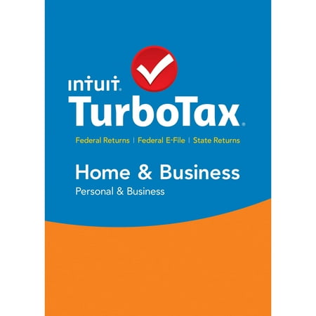 Turbotax Home and Business Federal + State 2015 (Mac) 2015 (Digital Code)