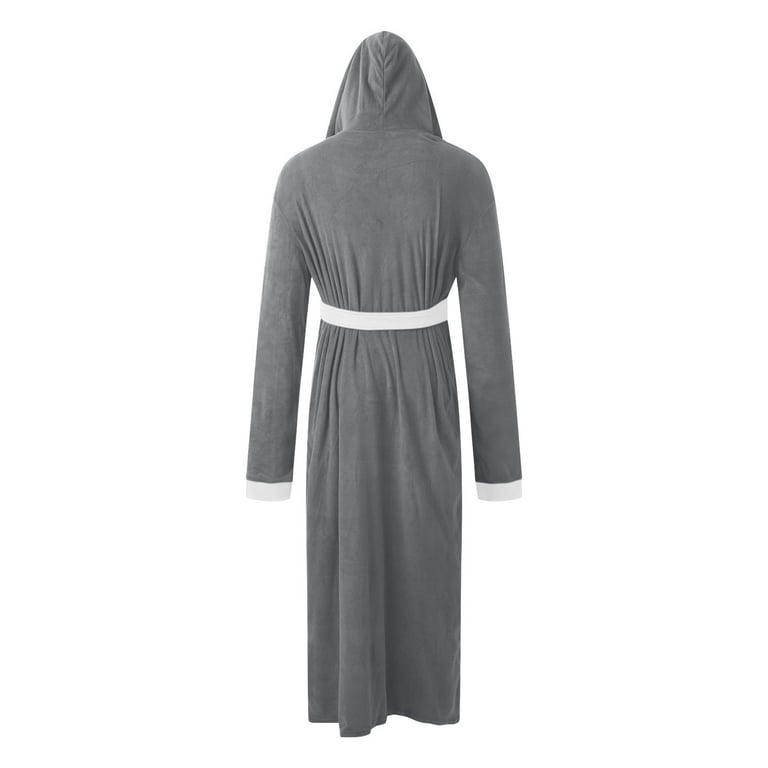 mens ankle length dressing gown Mens Thermal Dressing Gown