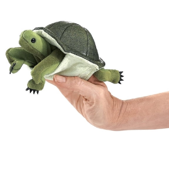 Folkmanis Puppets Mini Turtle Finger Puppet