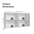 thumbnail image 4 of Madesa Garage and Utility Room Wall Storage Cabinet with 2 Doors and Utility Shelves 47 Inch Wooden Organization Unit - White, 4 of 7