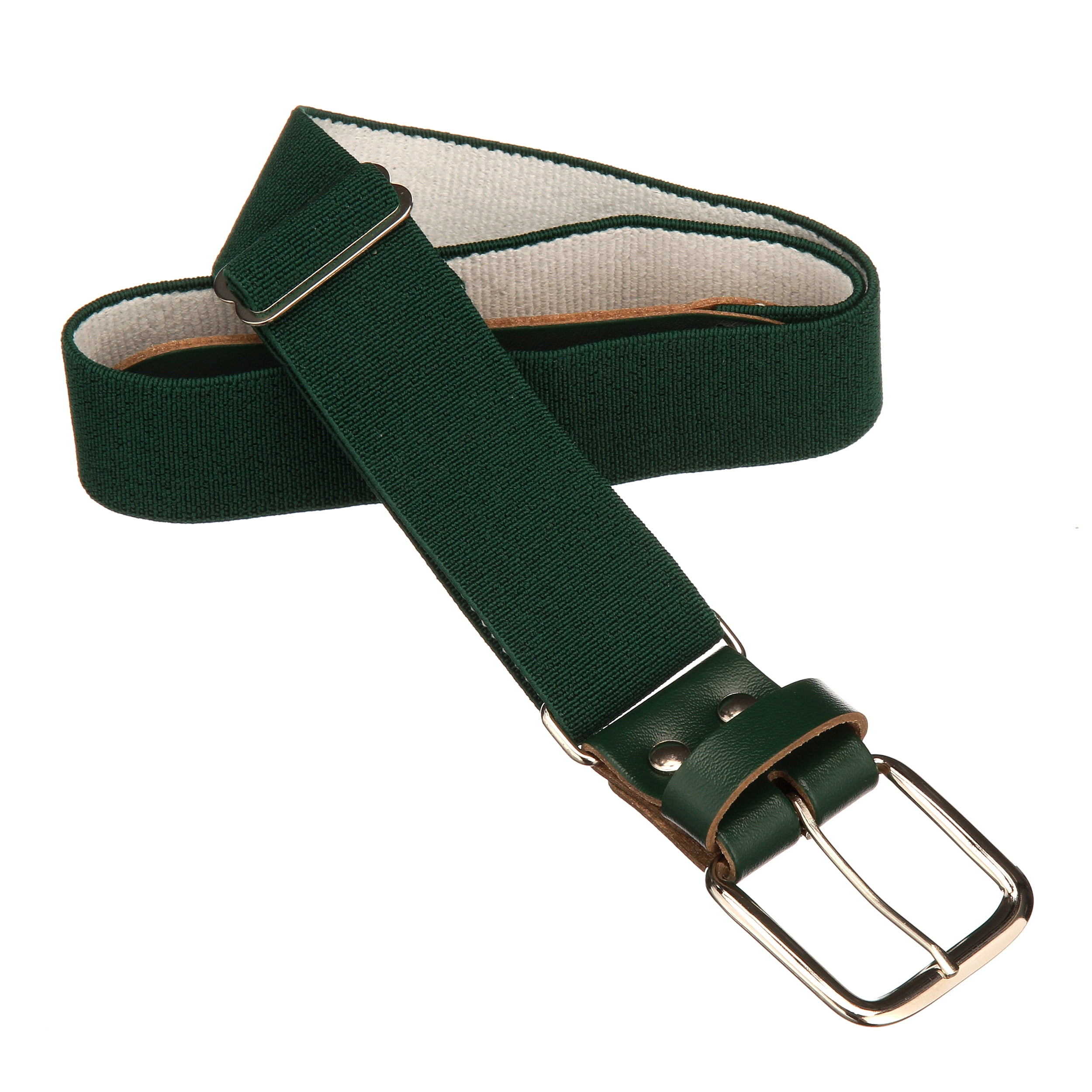 Dark Green Wilson Adult Elastic Baseball Belt