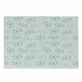 thumbnail image 1 of Anemone Flower Cutting Board, Bridal Corsage Design Garden Bedding Plants in Soft Colors, Decorative Tempered Glass Cutting and Serving Board, Small Size, Dried Rose Slate Blue, by Ambesonne, 1 of 1