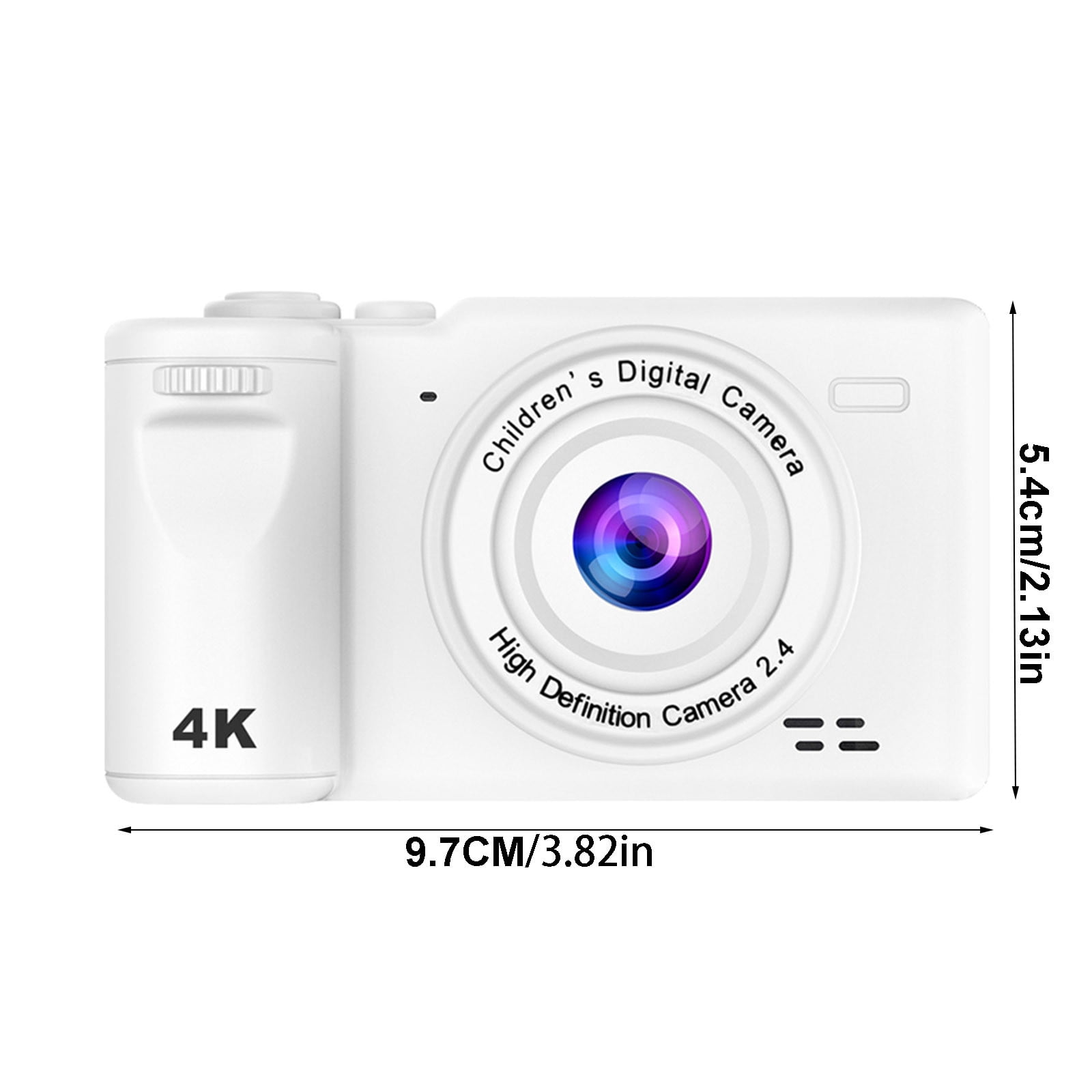 XIAOLE Digital Camera, FHD 1080P Kids Camera 40MP Point and Shoot Digital Cameras with 32GB SD Card Extended storage 128GB 8X Zoom, USB charging , Compact Small Camera for Kids Boys Girls