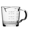 thumbnail image 1 of Small Espresso Glass with Handle,1 * Espresso coffee cup with scale,Transparent color, 1 of 7