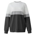 thumbnail image 6 of Otvok Womens Pullover Long Sleeve Color Blouses Sweater Tops, 6 of 7