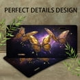 thumbnail image 4 of Enchanted Golden Butterflies Funny Personalized License Plate Rust-proof Stainless Steel Metal License Plate Suitable For Men And Women 12.2" x 6.2", 4 of 7