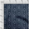 thumbnail image 2 of oneOone Viscose Chiffon Navy Blue Fabric Ikat Diy Clothing Quilting Fabric Print Fabric By Yard 42 Inch Wide, 2 of 4