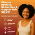 thumbnail image 5 of Okaga Shower Set Batana Oil Shampoo & Conditioner with Aloe Vera, Saw Palmetto, Biotin, Caffeine & Rice Protein, Citrus Scent, 3 Pack, 5 of 8