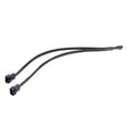 thumbnail image 3 of Cable divisor PWM de 4 pines (4 unidades), conector hembra PWM de 4 pines a cable adaptador PWM de 3 pines para CPU, ventilador de caja, cable de alimentación con funda (negro), 3 of 5