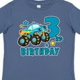 thumbnail image 4 of Inktastic 3rd Birthday Monster Truck Boys Toddler T-Shirt, 4 of 5