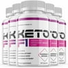 (5 Pack) Keto F1 - Supplement for Weight Loss - Energy & Focus Boosting Dietary Supplements for Weight Management & Metabolism - Advanced Fat Burn Raspberry Ketones Pills - 300 Capsules