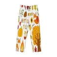 thumbnail image 4 of Disketp Happy Fall Y'All Men'S Pajama Pants - Ultra Soft Fleece Sleep And Lounge Pants (Size: S-Xxl), 4 of 9