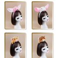 thumbnail image 5 of Adorable Pig Makeup Headpiece for Birthday Parties, Funny Hair Bands, Furry Hair Accessories for Kids, 5 of 5