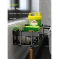 thumbnail image 2 of Cloth Rack Kitchen Storage Rack Storage Rack Storage Rack Sink Sponge Draining Hanging Basket Sink Draining Artifact Household Spice Rack, 2 of 2