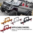 thumbnail image 3 of VONKY RCGOFFLOW Wear-resistant Front Bumper For 1/12 MN G500 RC Upgrade Part Black, 3 of 6