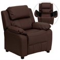 thumbnail image 1 of Rosebery Kids Fauteuil Inclinable Contemporain en Marron, 1 of 5