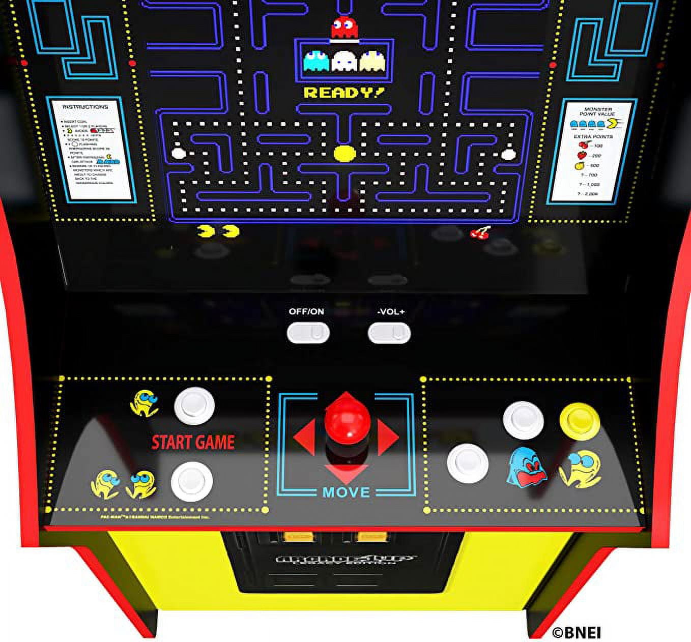 Pac Man All In One Gaming System-12 Games In Total-(C3)