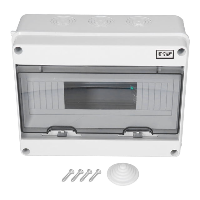 Caja de Protección de Distribución Ticfox Cubierta Transparente ABS IP65
