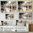 thumbnail image 4 of Designart "Fashion Impressionist gracefulness I" Fashion Floater Framed Canvas Print, 4 of 7