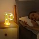 thumbnail image 1 of Luz nocturna LED ajustable para escritorio con control. Lámpara de mesa moderna recargable por USB para dormitorio., 1 of 4