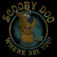thumbnail image 2 of Men's Scooby Doo Distressed Dog Icon Graphic T-Shirt, 2 of 5