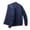 Blue, variant on IROINNID Men's Zip Up Long Sleeve Solid Color Casual Stand-up Collar Warm Windproof Pocket Windbreaker Jacket