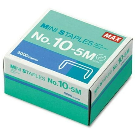 Heavy Duty Wide Crown Staples - MAX HD-10DF Mini Staples - 100 Per Strip - Heavy Duty - 3/16
