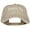 Khaki, variant on Santa Fe Embroidered Washed Cap - Black OSFM